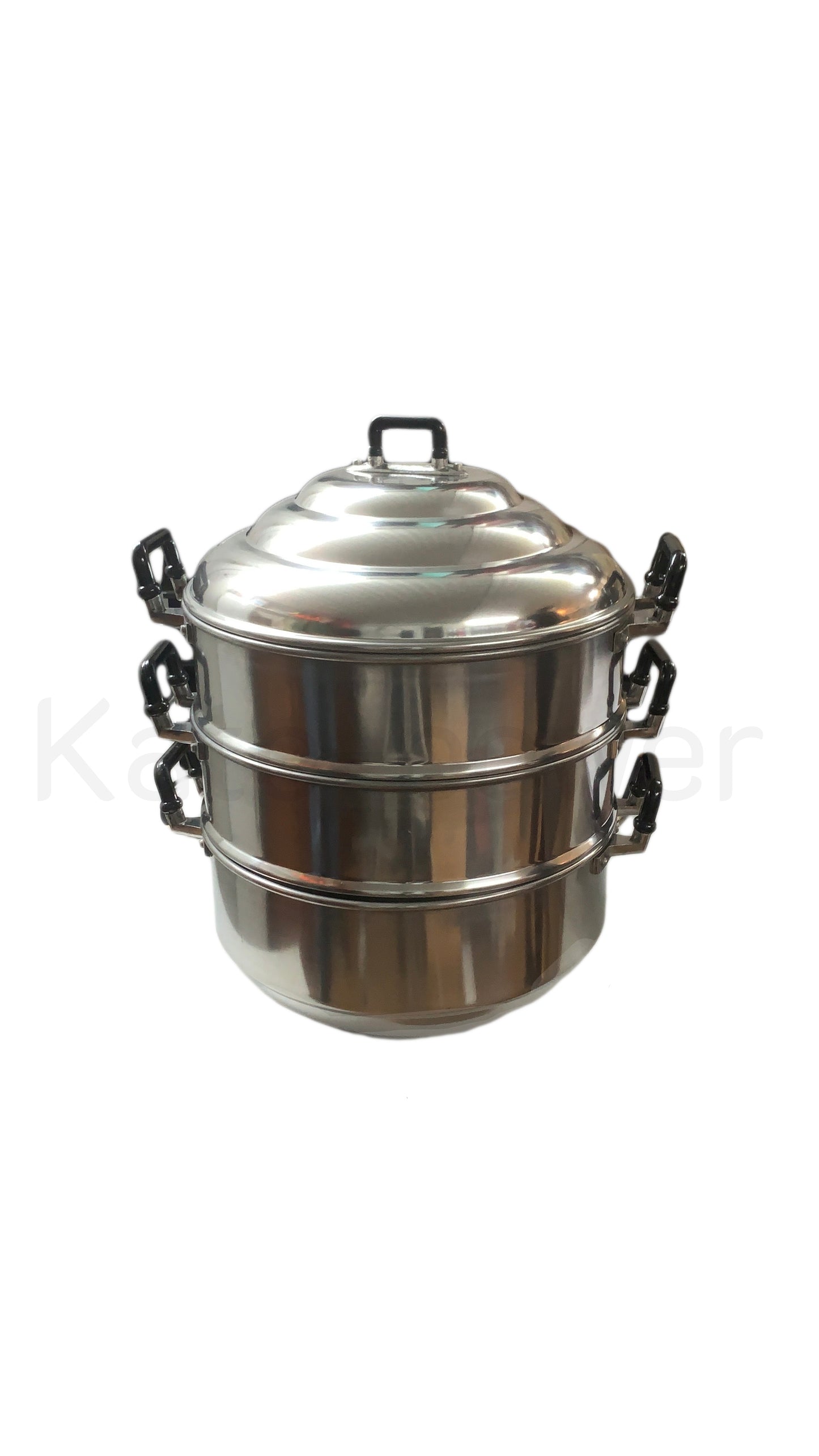 Roestvrij stalen 3-Tier Steamer Stock