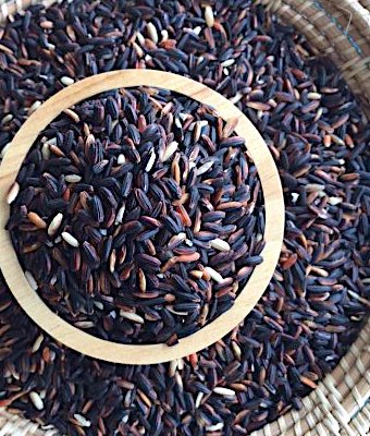 Black Sticky Rice / Zwarte Kleefrijst / ข้าวเหนียวดำ  (1 kg - 1 กิโล)