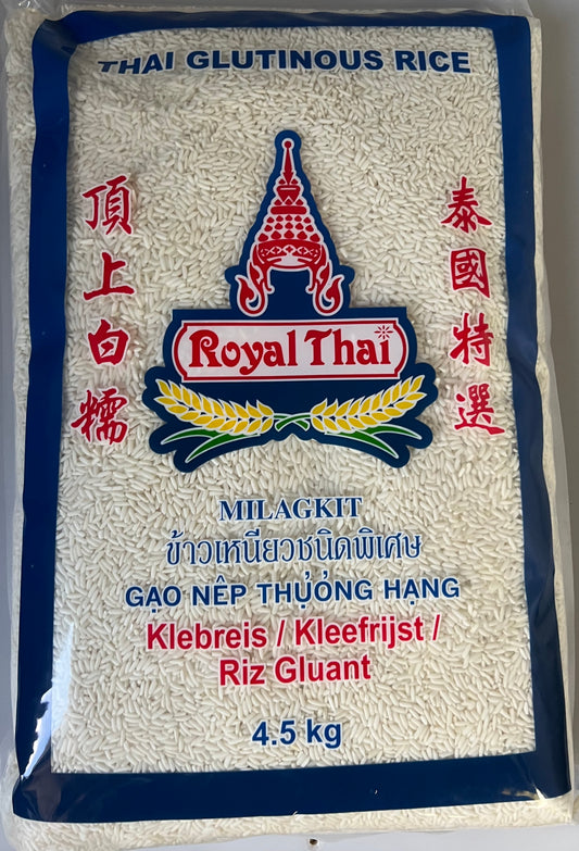 Sticky Rice / Kleefrijst  /ข้าวเหนียว (4.50 kg - 4.50 กิโล)